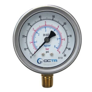 bourdon pressure gauge หลักการทำงาน