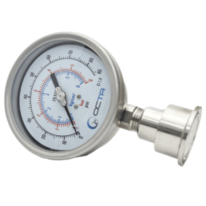 diaphragm pressure gauge หลักการทำงาน