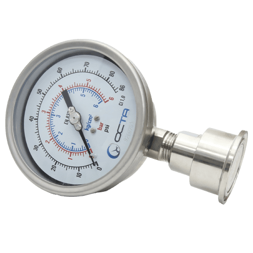 diaphragm pressure gauge หลักการทำงาน