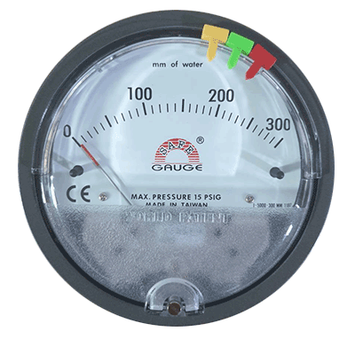 differential pressure gauge หลักการทำงาน