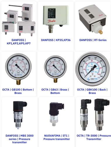 เครื่องมือวัดความดัน-pressure gauge-switch-sensor