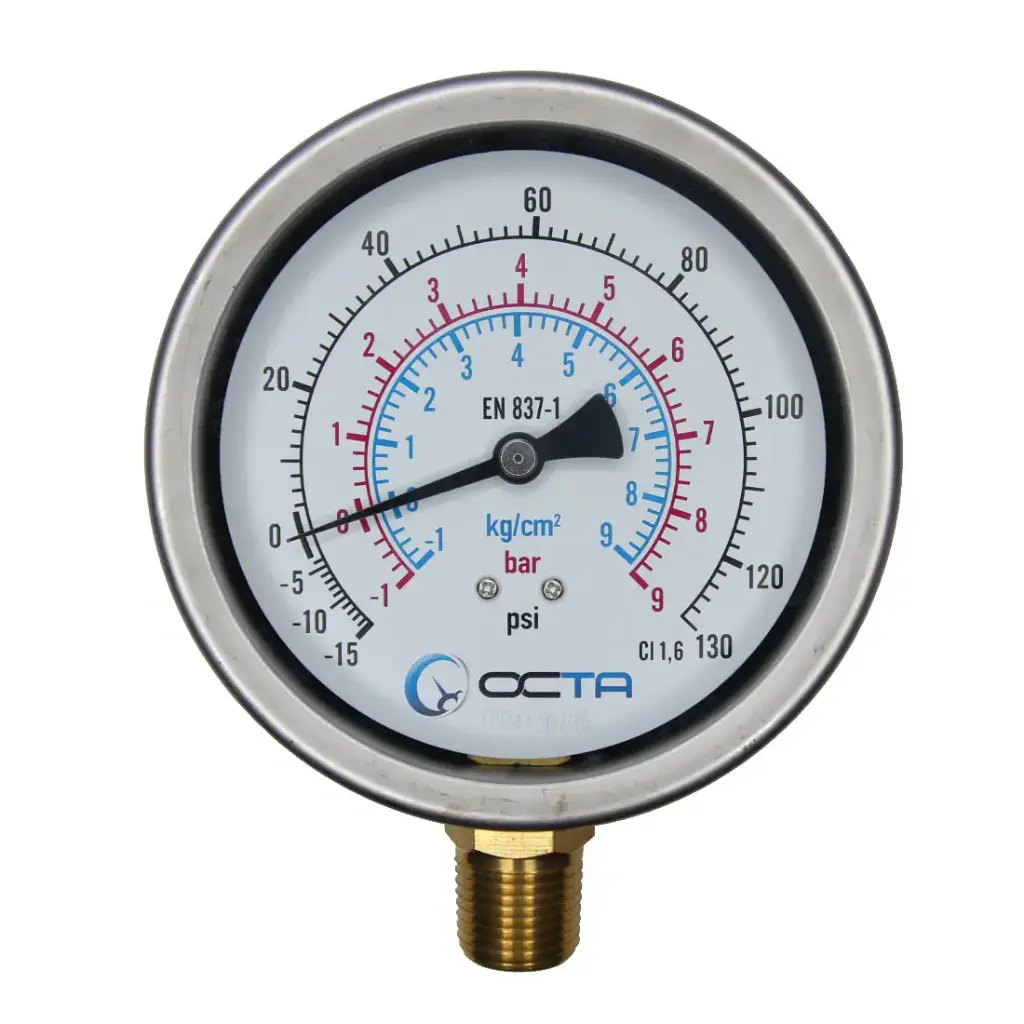 gb100-pressure gauge-เกจวัดแรงดัน-1