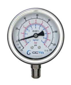 gs63-pressure gauge-เกจวัดแรงดัน-ss316-front