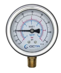 เกจวัดแรงดัน-เพรสเชอร์เกจ-pressure-gauge-octagauge-gb63-1-5bar